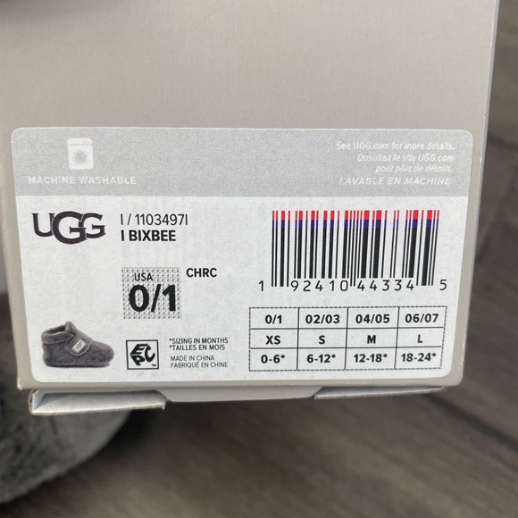 Ugh boots size 0 to 6 months brand new. Original packaging new. - Picture 8 of 9
